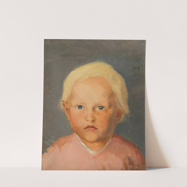 Flaxen-haired boy by Helene Schjerfbeck