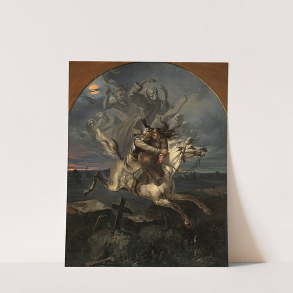 Fleeing (1856) by Ignacy Gierdziejewski