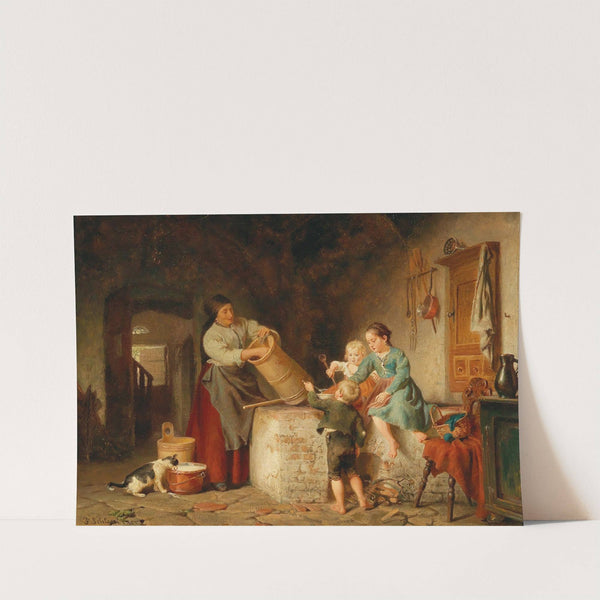 Fleißige Helfer in der Küche by Felix Schlesinger