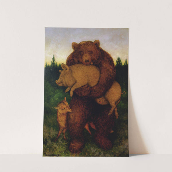 Flesh, Said The Bear by Theodor Kittelsen