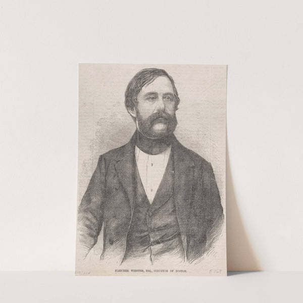 Fletcher Webster, Esq., Surveyor of Boston (1859) by Winslow Homer