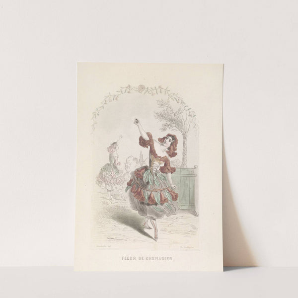 Fleur de Grenadier by J. J. Grandville