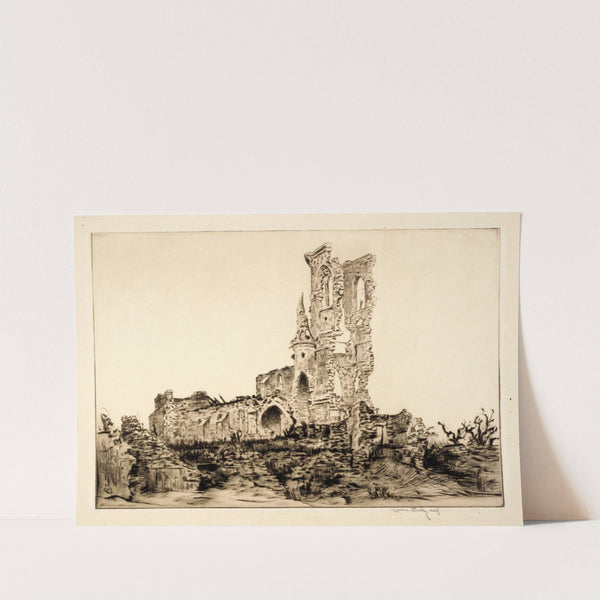 Fleurie Church by Kerr Eby