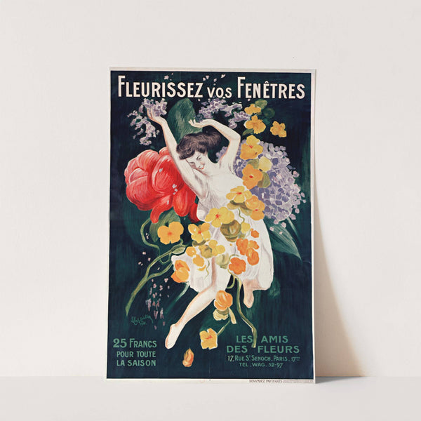 Fleurissez vos fenêtres (1921) by Leonetto Cappiello