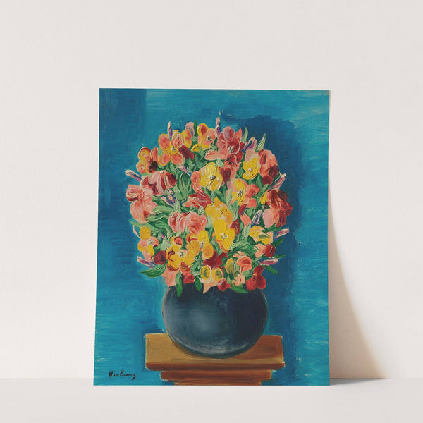 Fleurs by Moïse Kisling