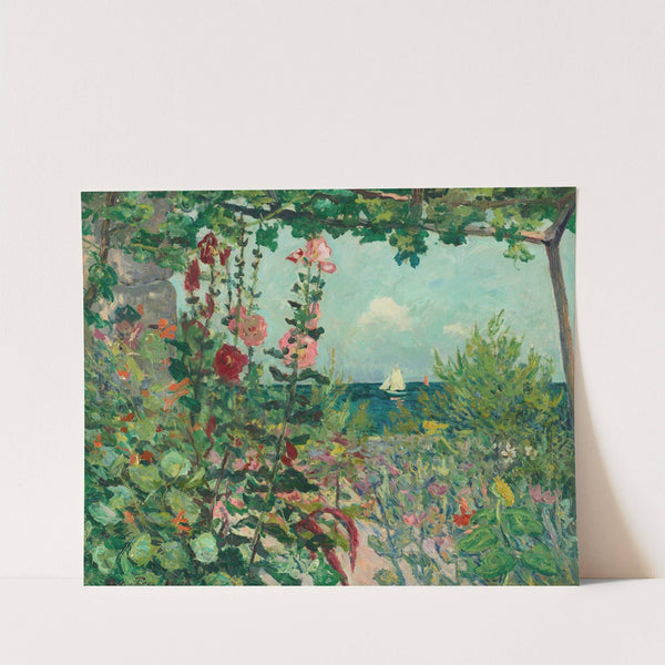 Fleurs au Bord Belle-île-en-Mer (Flowers near Belle-île-en-Mer) (1909) by Maxime Maufra