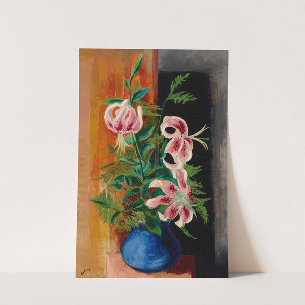 Fleurs dans un vase by Moïse Kisling