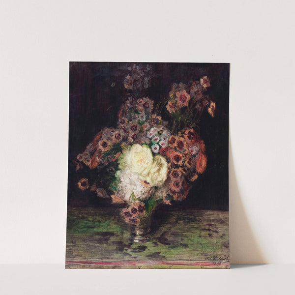 Fleurs Dans Un Vase by Jacques-Émile Blanche
