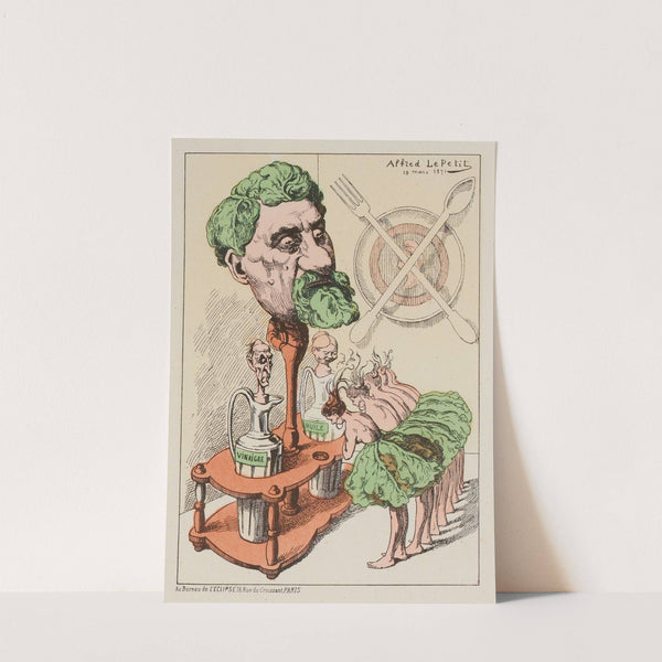 Fleurs, fruits & Légumes du jour – M. Joigneaux (1871) by Zut (Alfred Le Petit)