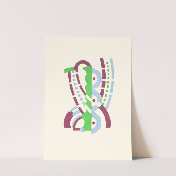 Fleurs, Texte Et Vingt-Six Planches En Couleurs Pl 21 by Serge Gladky