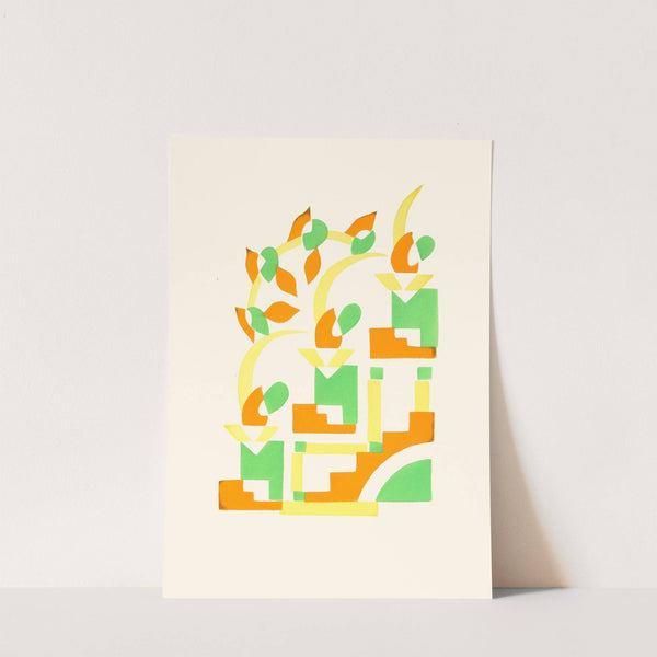 Fleurs, Texte Et Vingt-Six Planches En Couleurs Pl 22 by Serge Gladky