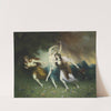 Fliehende Nymphen by Ferdinand Leeke