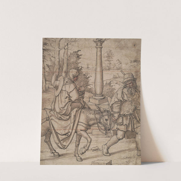 Flight into Egypt by Jan Swart van Groningen