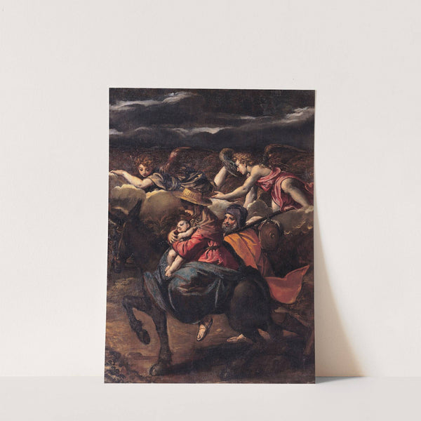 Flight into Egypt by Scarsellino