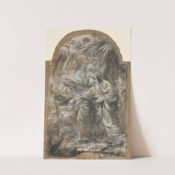 Flight into Egypt (1740s?) by Alessandro Magnasco