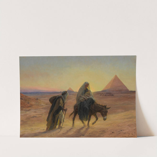 Flight Into Egypt by Eugène Girardet