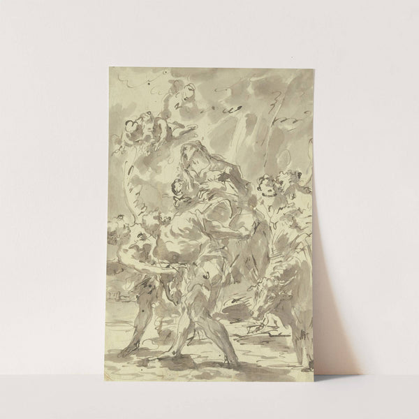 Flight to Egypt by Gaspare Diziani