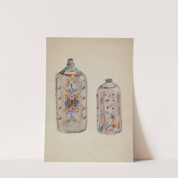 Flint Glass Bottles by Ella Josephine Sterling