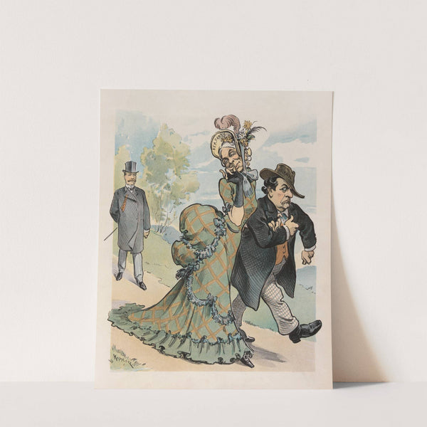 Flirtation (1903) by Udo Keppler