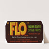 Flo Brand Citrus Label (1940s)