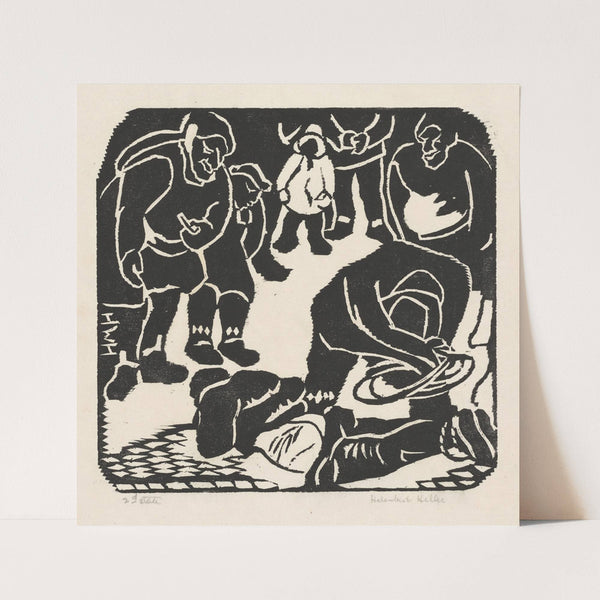 Flogging (Prelude to the Lynching) (1927) by Helen West Heller