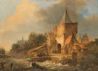 Flood at the City Gate