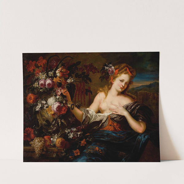 Flora - An Allegory of Spring by Gaspar Peeter Verbruggen the Elder