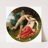 Flora And Zephyr by William Bouguereau