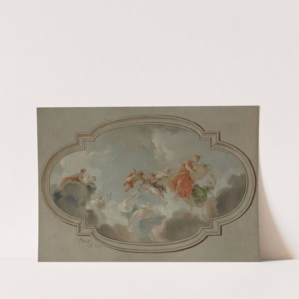 Flora and Zephyr by Jacob de Wit
