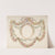 Floral Swags Framing an Empty Oval by Jean-Baptiste Pillement
