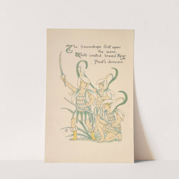 Flora’s feast; A masque of flowers Pl.04 (1902) by Walter Crane