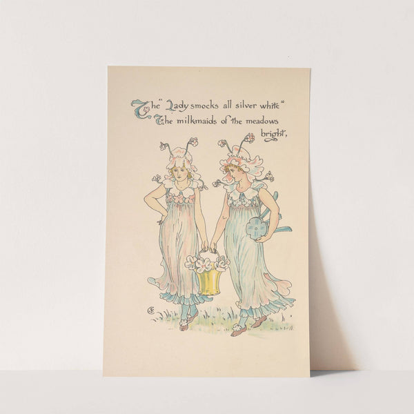 Flora’s feast; A masque of flowers Pl.10 (1902) by Walter Crane