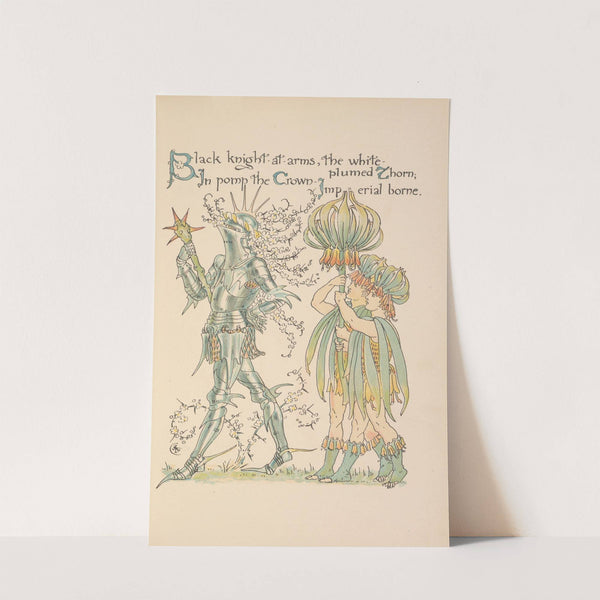 Flora’s feast; A masque of flowers Pl.13 (1902) by Walter Crane