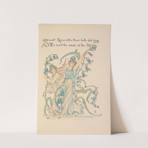 Flora’s feast; A masque of flowers Pl.15 (1902) by Walter Crane