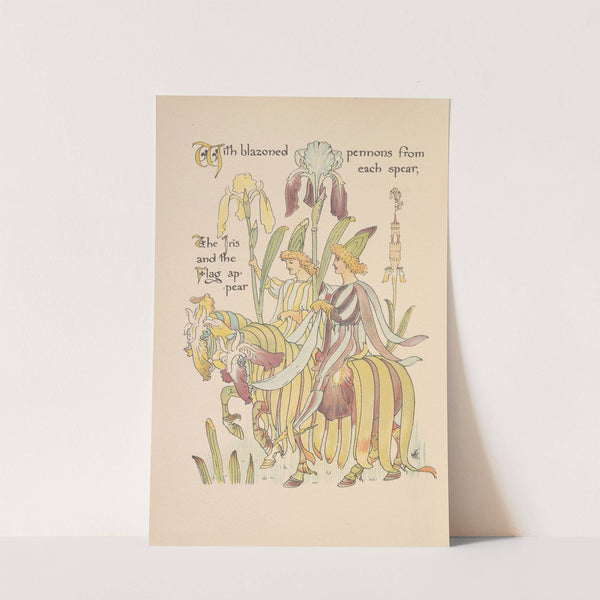 Flora’s feast; A masque of flowers Pl.16 (1902) by Walter Crane