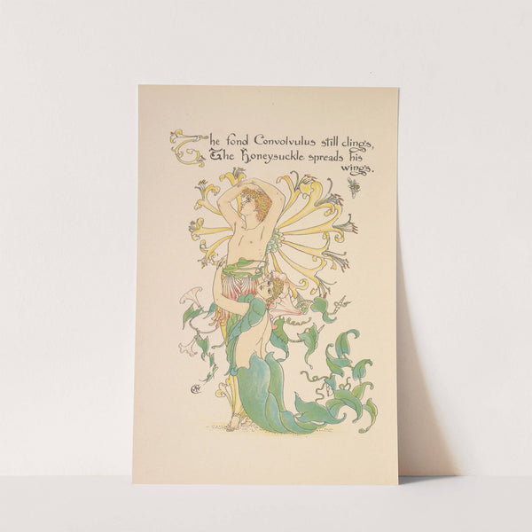 Flora’s feast; A masque of flowers Pl.30 (1902) by Walter Crane