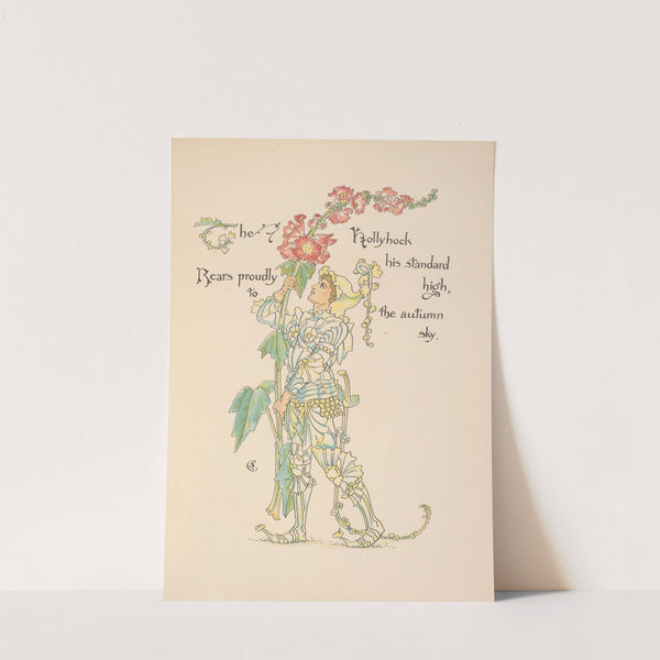 Flora’s feast; A masque of flowers Pl.31 (1902) by Walter Crane