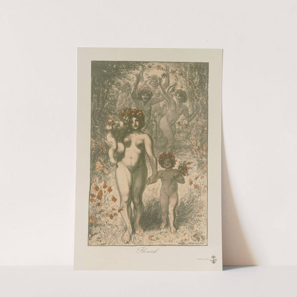 Floréal (1921) by Théophile Alexandre Steinlen