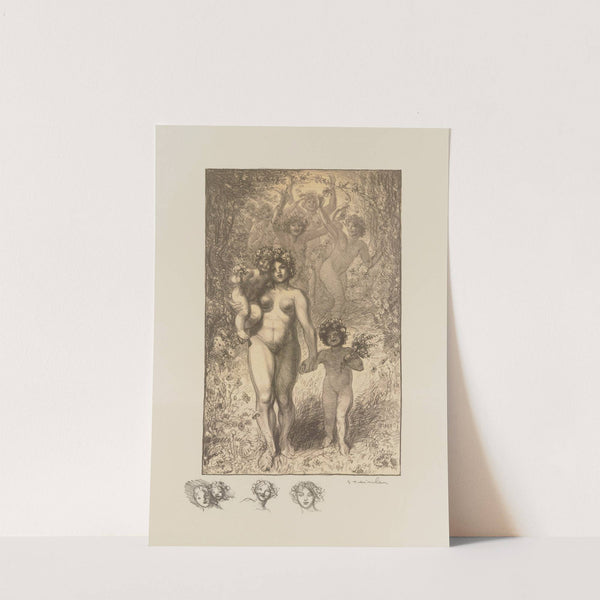 Floréal (1921) by Théophile Alexandre Steinlen