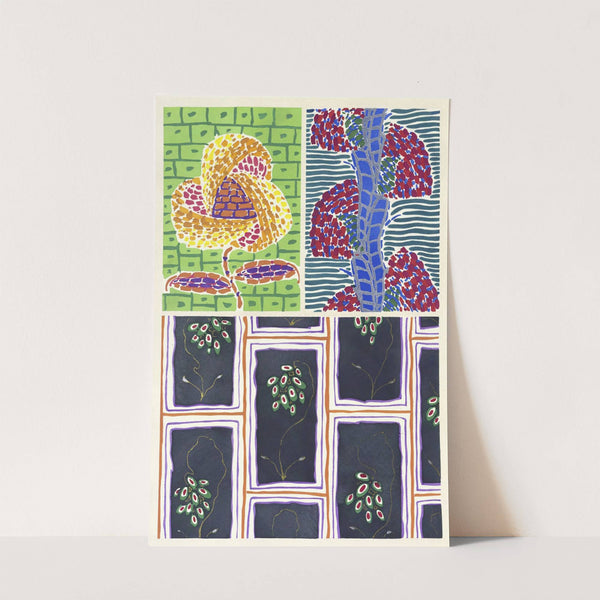 Floréal; dessins & coloris nouveaux Pl.12 (1925) by Emile-Allain Séguy