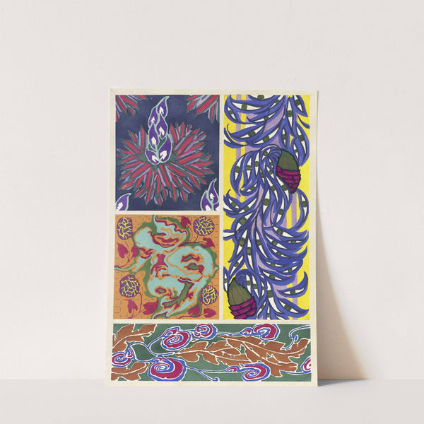 Floréal; dessins & coloris nouveaux Pl.13 (1925) by Emile-Allain Séguy