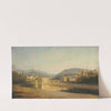 Florence, Looking East Along The Arno (c. 1830) by French School