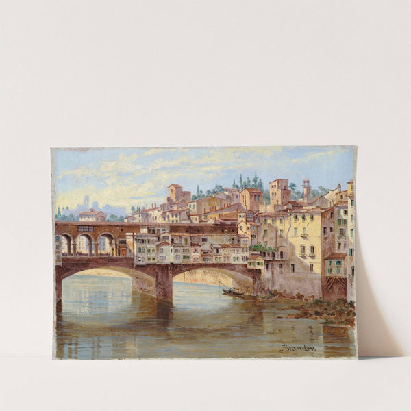 Florence, Ponte Vecchio by Antonietta Brandeis