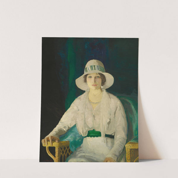 Florence Sittenham Davey (Mrs. Randall Davey) by George Wesley Bellows