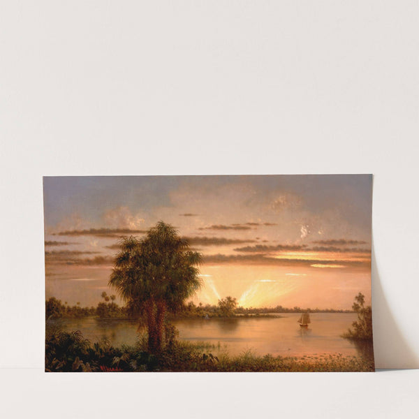 Florida Sunrise by Martin Johnson Heade