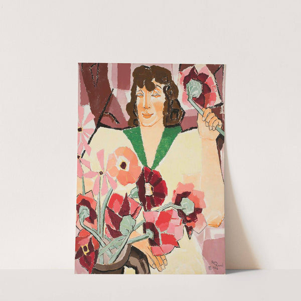 Florist (1948) by Romuald Kamil Witkowski