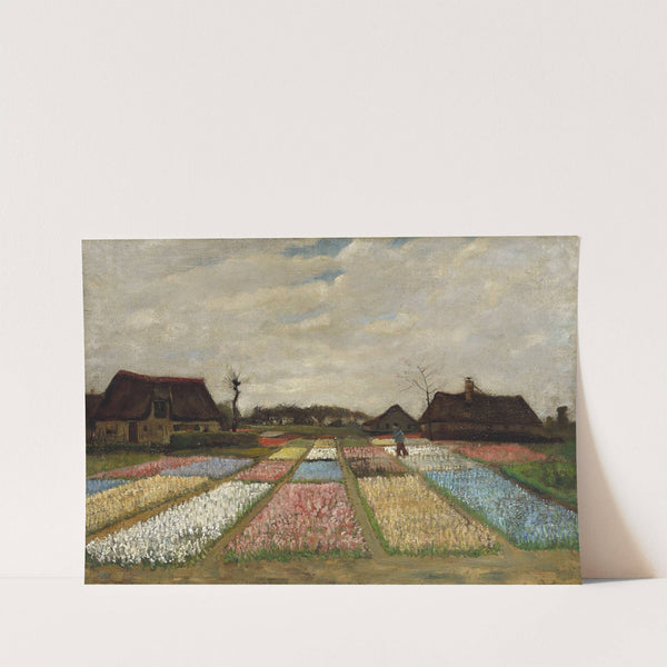 Flower Beds in Holland (c. 1883) by Vincent van Gogh