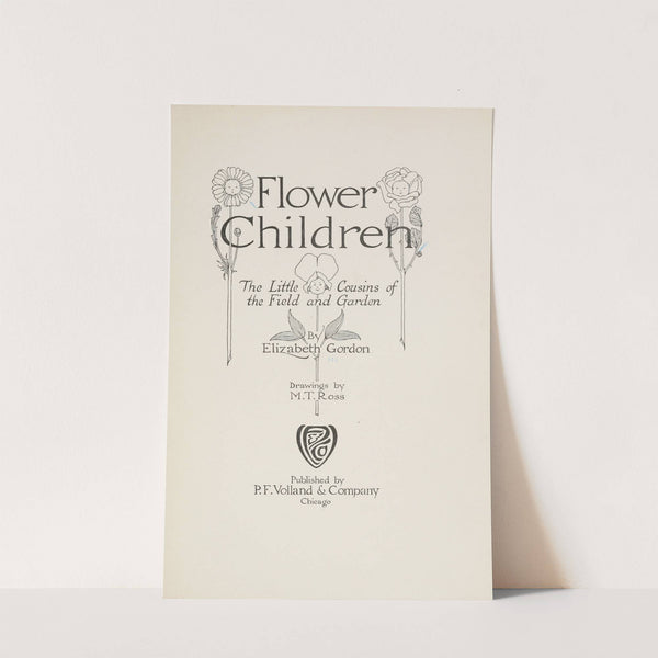 Flower Children pl01 (1910) by Marion T. Ross