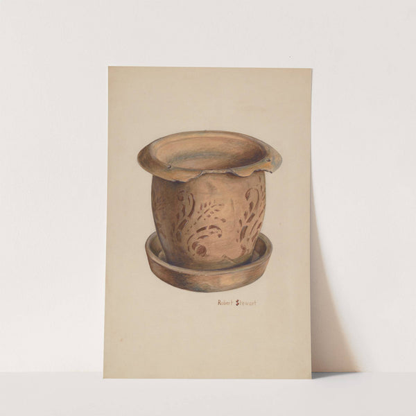 Flower Crock by Robert Stewart