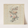 Flower Embroidery Design for Silk Manufactory of Lyon (c. 1790) by Jean-Baptiste Pillement